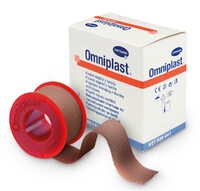 Omniplast/Омнипласт - пластырь из текстильной ткани.