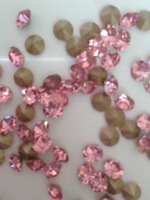 NEW!!! Ювелирные кристаллы конусные "Light Rose"